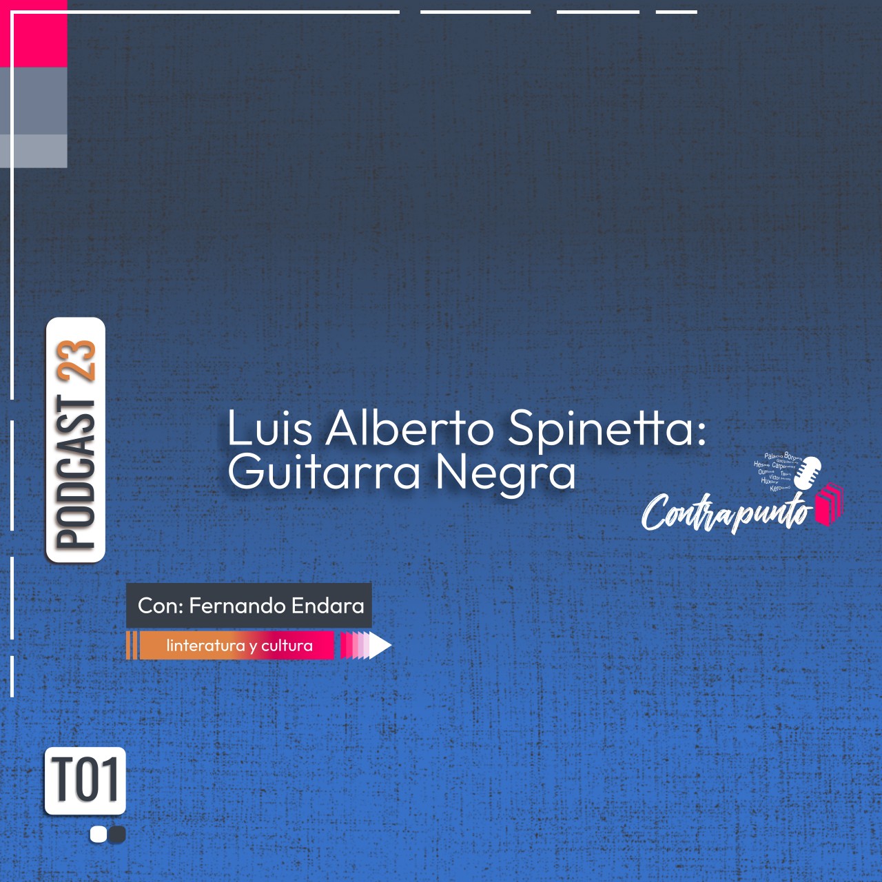 Luis Alberto Spinetta: Guitarra Negra | Contrapunto |  Podcast 23