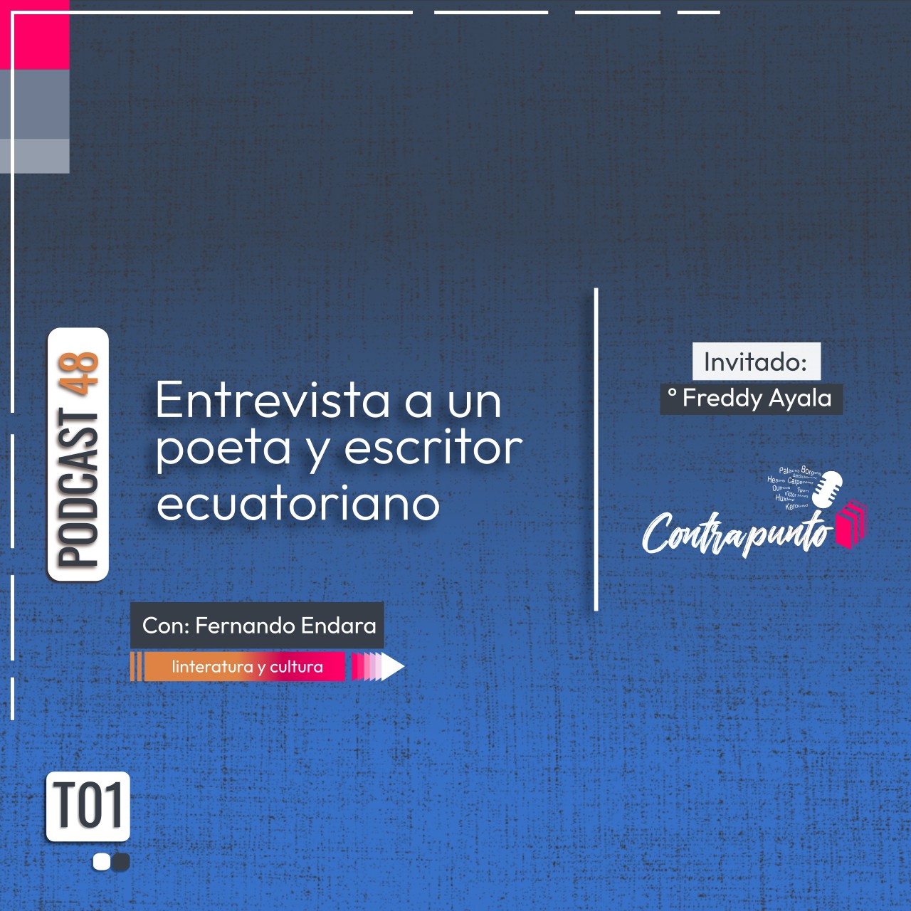 Entrevista a Freddy Ayala Plazarte | Contrapunto | Podcast 48