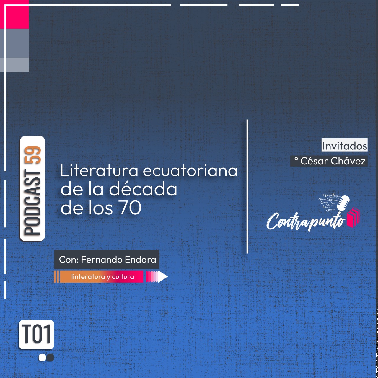 Literatura ecuatoriana de la década del 70 | Contrapunto | Podcast 59
