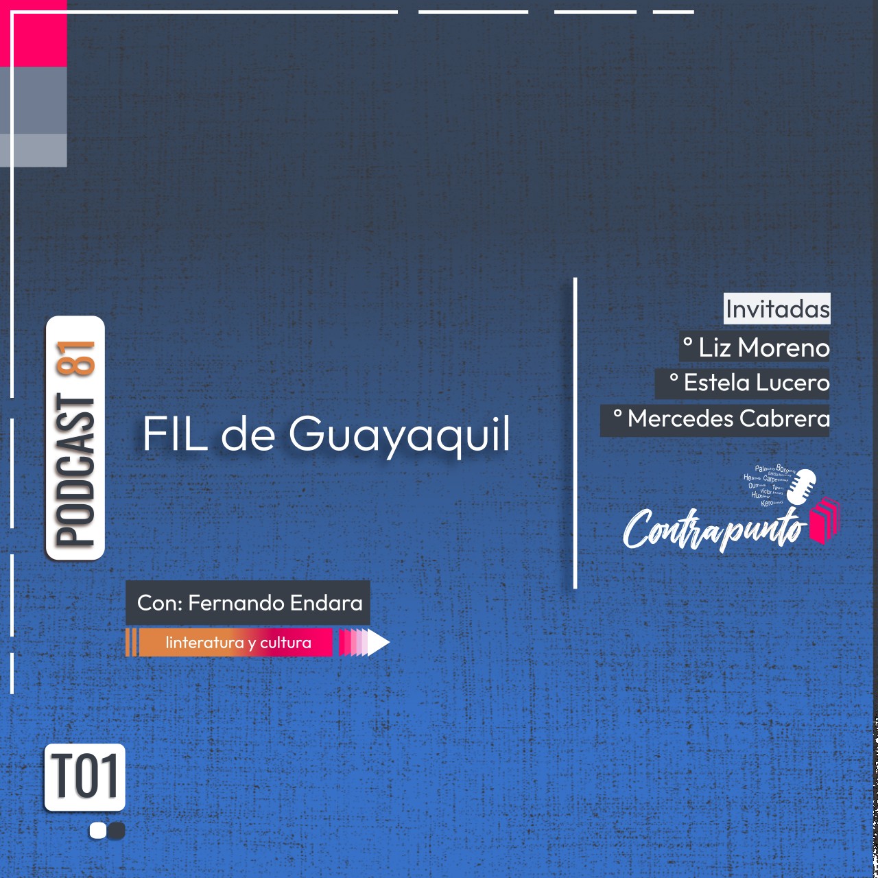 Feria Internacional del Libro de Guayaquil | Contrapunto | Podcast 81