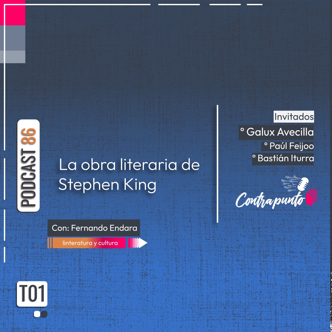La obra literaria de Stephen King | Contrapunto | Podcast 86