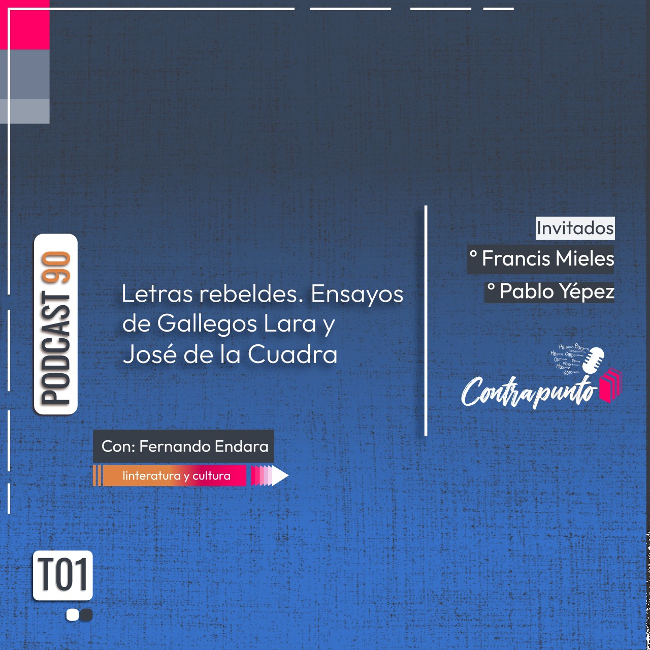 Ensayos de Gallegos Lara y José de la Cuadra | Contrapunto | Podcast 90