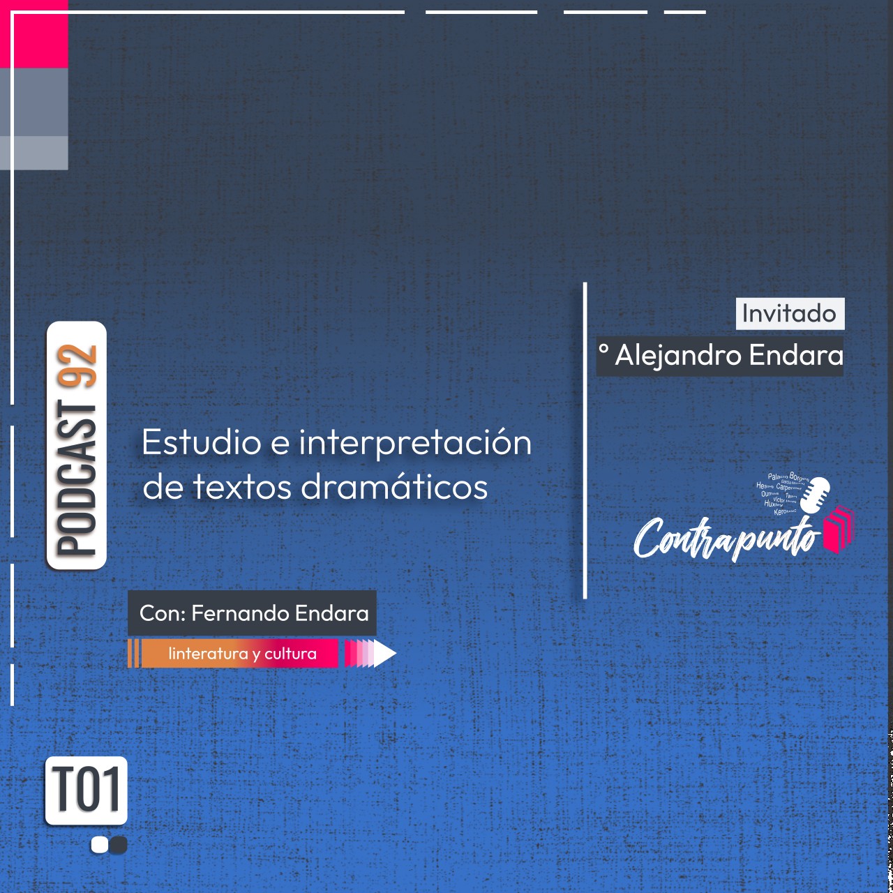 Estudio e interpretación de textos dramáticos | Contrapunto | Podcast 92