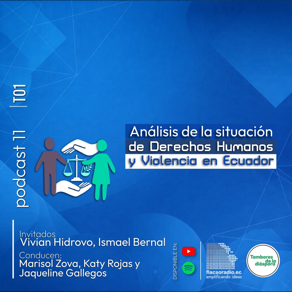Análisis de la situación de DD-HH y Violencia en Ecuador | Podcast 11 #TamboresDeLaDiáspora